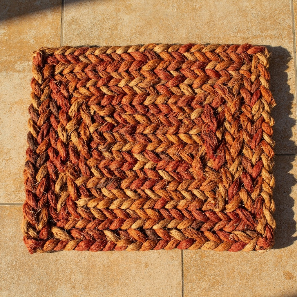 Large Handwoven Jute Storage Basket